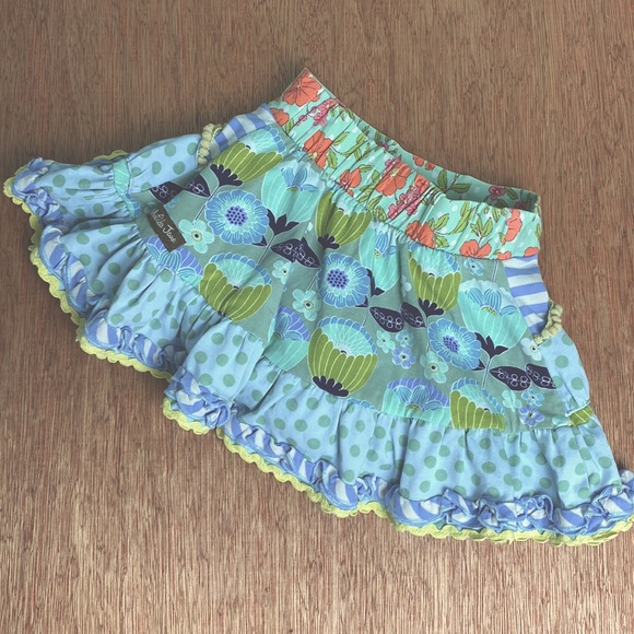 *** SOLD ***Matilda Jane (MJ) All the Tickets Happy & Free Skort / Skirt. Size 2 - Picture 3 of 6